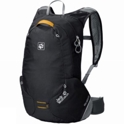Jack Wolfskin Rock Surfer 18.5 Rucksack Black Jack Wolfskin Rock Surfer 18.5 Rucksack Black